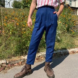 Vintage houndstooth Trousers